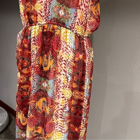 Olsenboye Colorful Snake Print Split Skirt
Dress size L Large - Picture 5 of 14